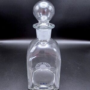 Block Ivima Hand Blown Glass Decanter Image Award 1981 Designed Gerald Culotta